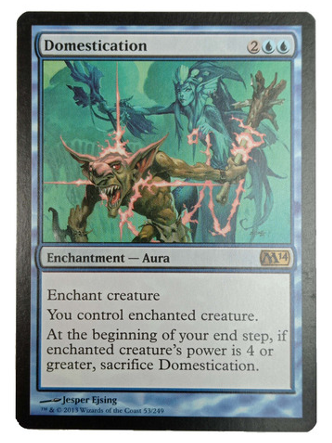 Carta Magic Domestication [m14] Mtg Enchantment 1