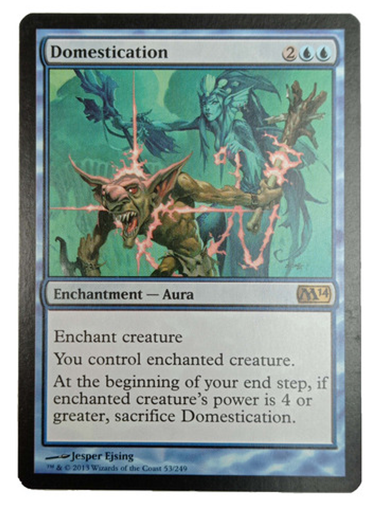 Carta Magic Domestication [m14] Mtg Enchantment 1