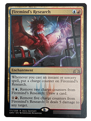 Carta Magic Firemind's Research [ravnica] Mtg Enchantment