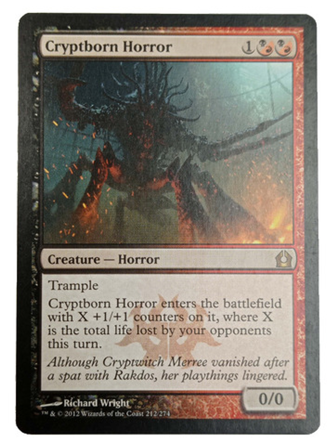 Carta Magic Cryptborn Horror [ravnica] Mtg Horror 1