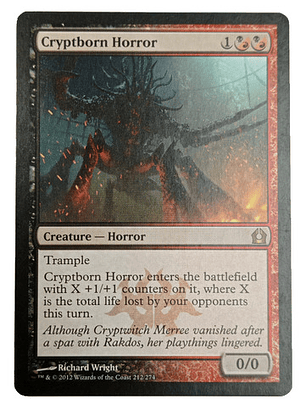 Carta Magic Cryptborn Horror [ravnica] Mtg Horror