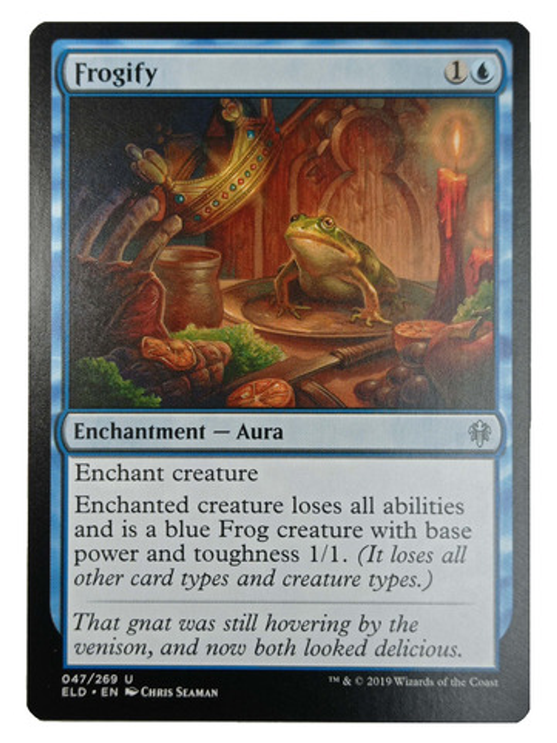 Carta Magic Frogify [eldraine] Mtg Enchantment 1