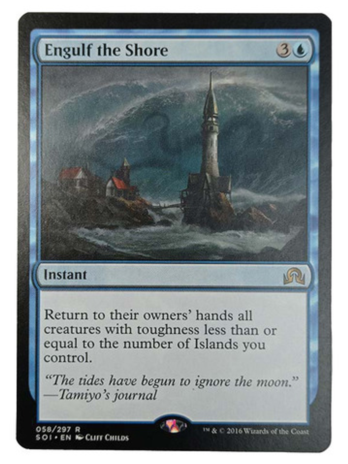 Carta Magic Engulf The Shore [innistrad] Mtg Instant 1
