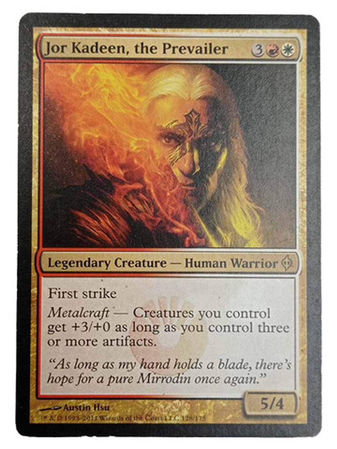 Carta Magic Jor Kadeen The Prevailer [phyrexia] Mtg Warrior 1