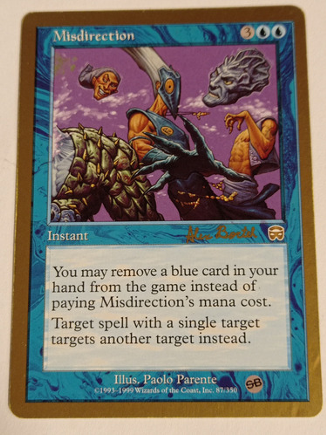 Carta Magic Misdirection [2001 World Champ Decks] Mtg 1