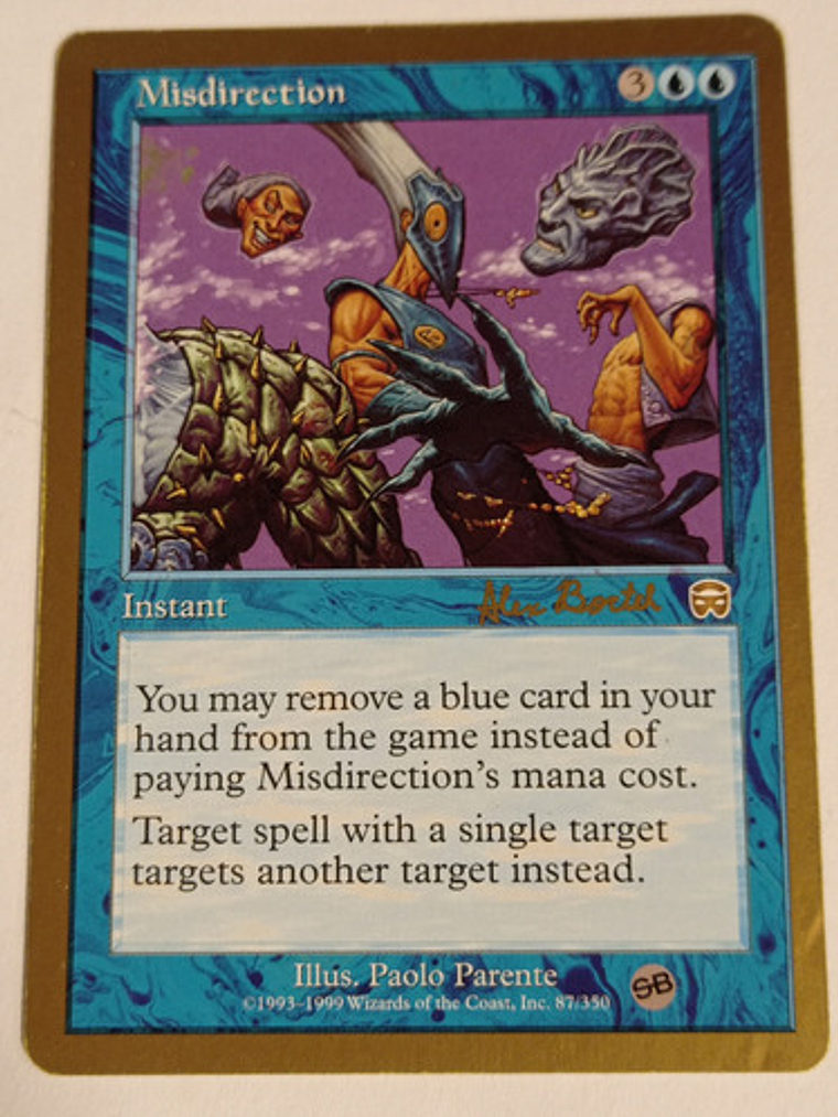 Carta Magic Misdirection [2001 World Champ Decks] Mtg 1