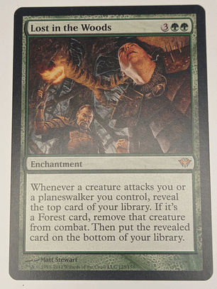 Carta Magic Lost In The Woods [d Ascension] Mtg Enchantment