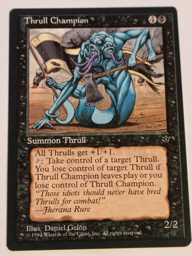 Carta Magic Thrull Champion [fallen Empires] Mtg Creature 1
