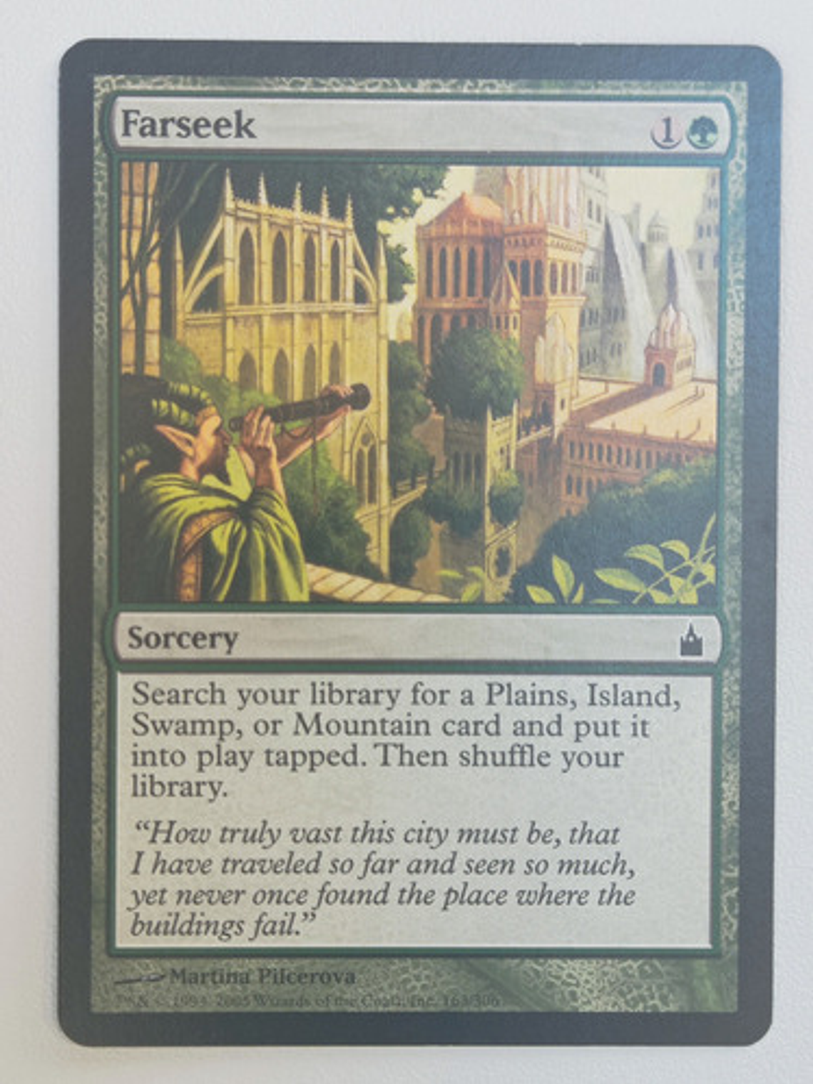 Carta Magic Farseek [ravnica Cityof Guilds] Mtg Sorcery 1