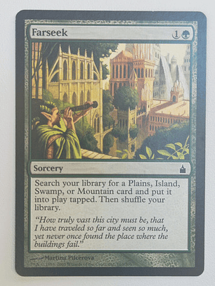 Carta Magic Farseek [ravnica Cityof Guilds] Mtg Sorcery