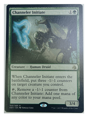 Carta Magic Channeler Initiate [amonkhet] Mtg Druid