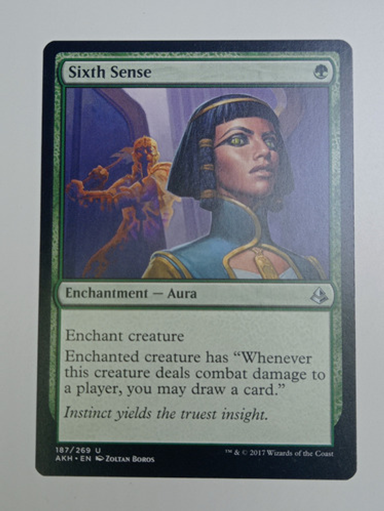 Carta Magic Sixth Sense [amonkhet] Mtg Enchantment 1