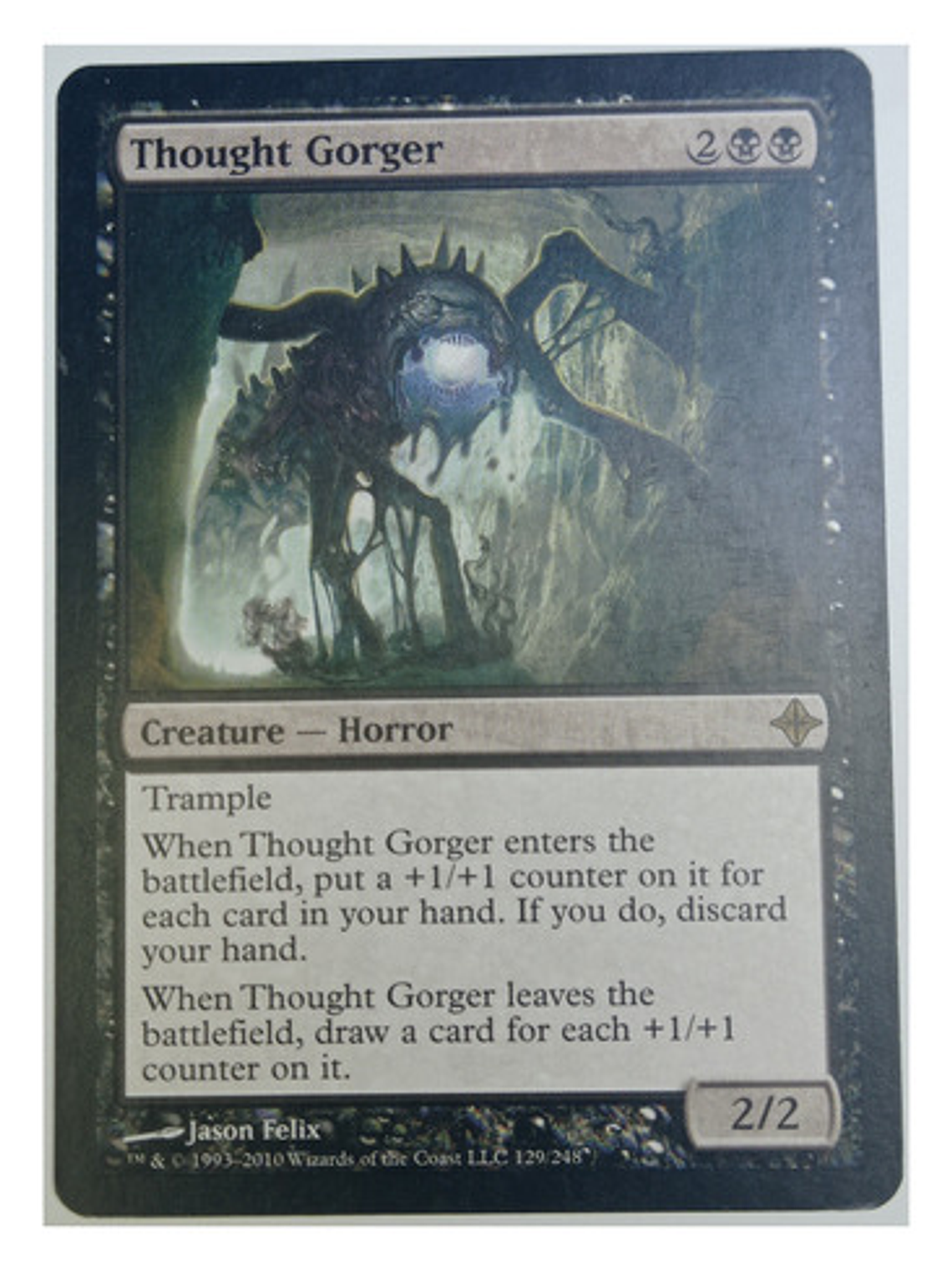 Carta Magic Thought Gorger [rise Eldrazi] Mtg Horror 1