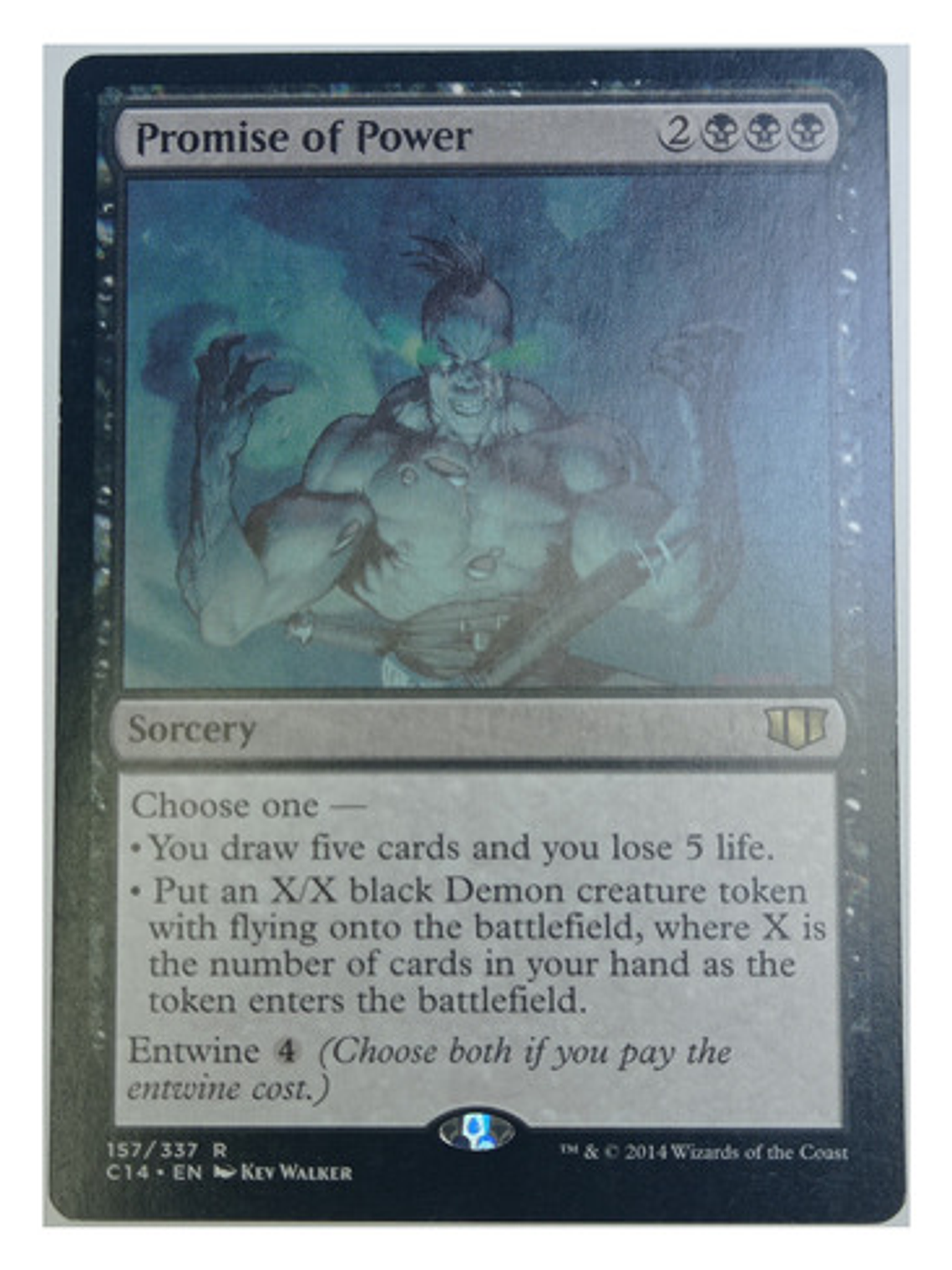 Carta Magic Promise Of Power [c14] Mtg Sorcery 1