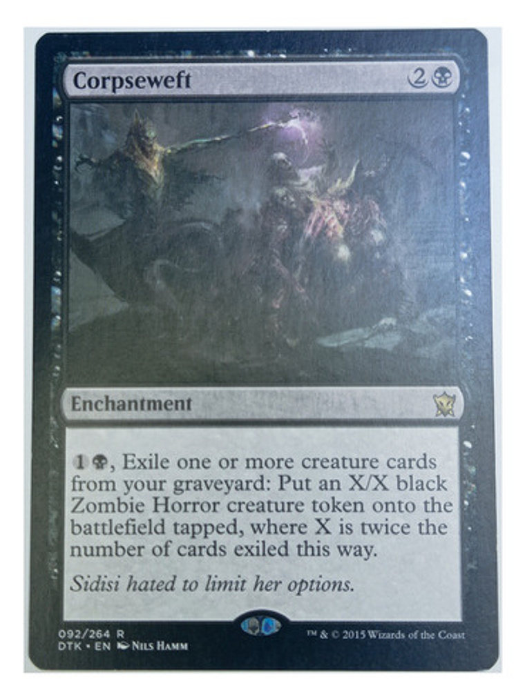 Carta Magic Corpseweft [tarkir] Mtg Enchantment 1