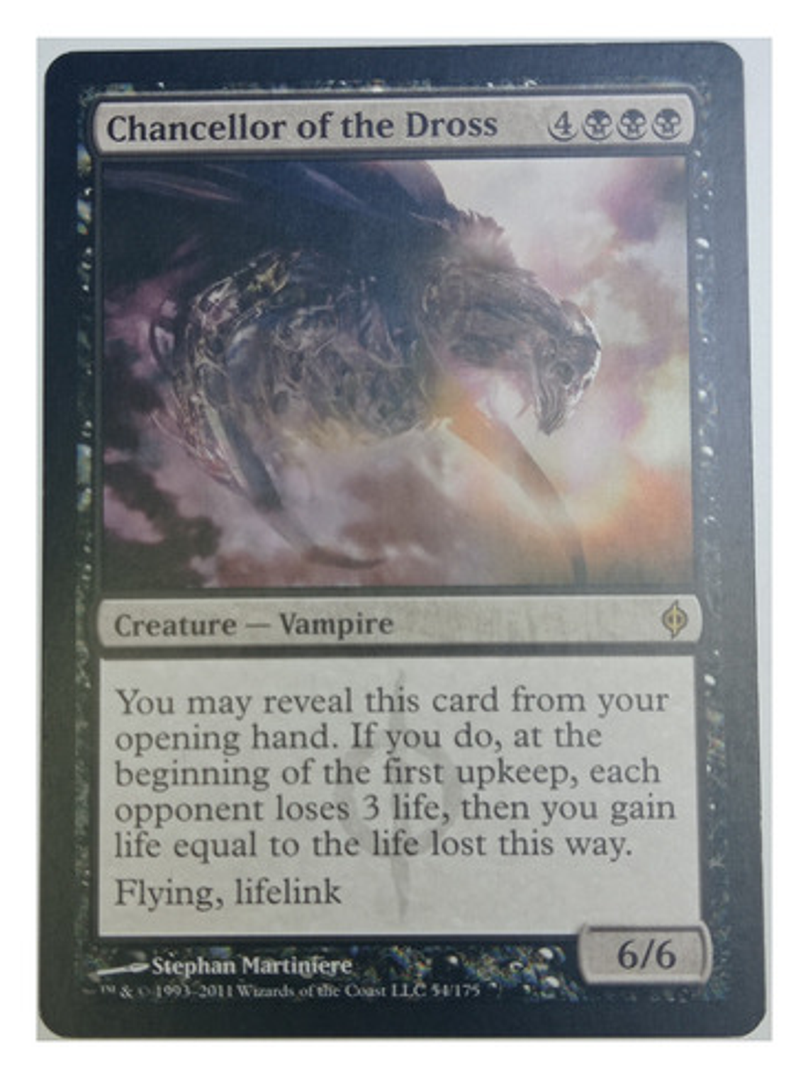 Carta Magic Chancellor Of The Dross [phyrexia] Mtg Vampire 1