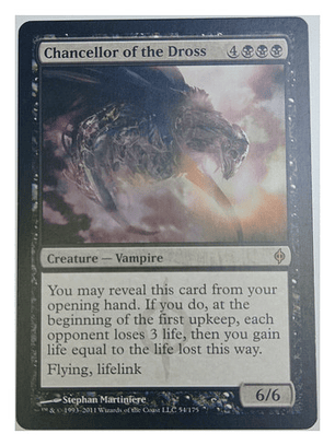 Carta Magic Chancellor Of The Dross [phyrexia] Mtg Vampire