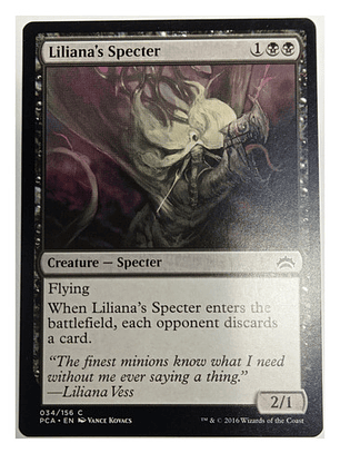Carta Magic Liliana's Specter [planechase] Mtg Creature