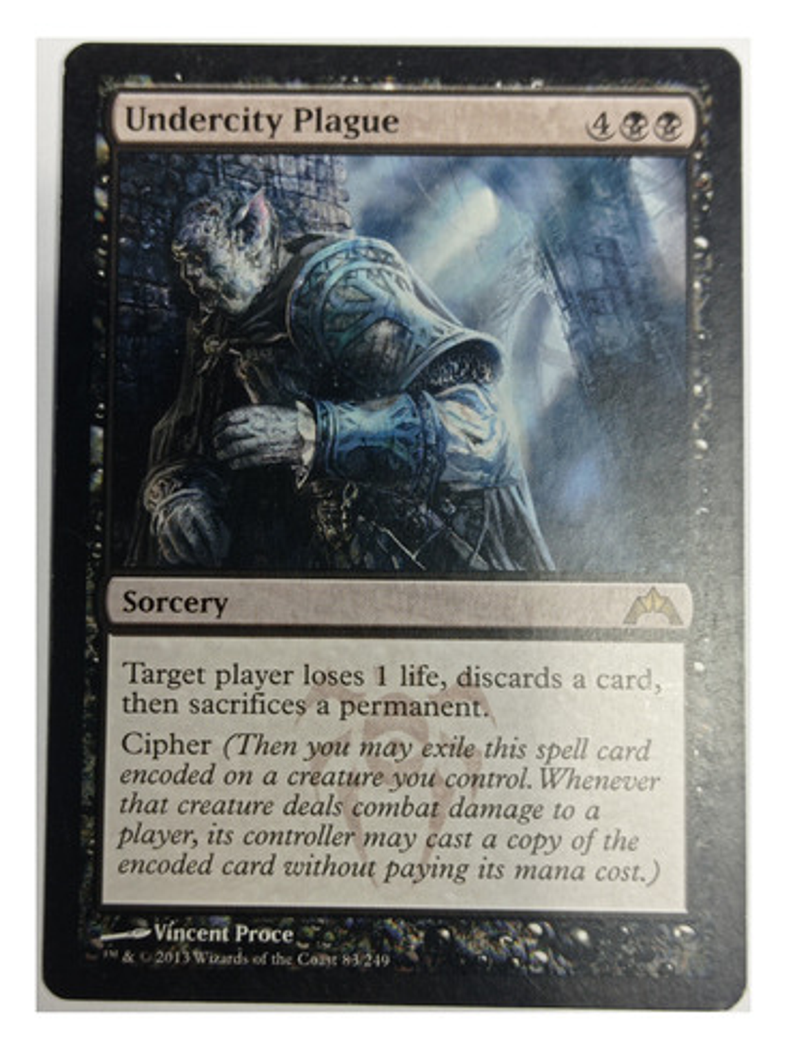 Carta Magic Undercity Plague [gatecrash] Mtg Sorcery 1