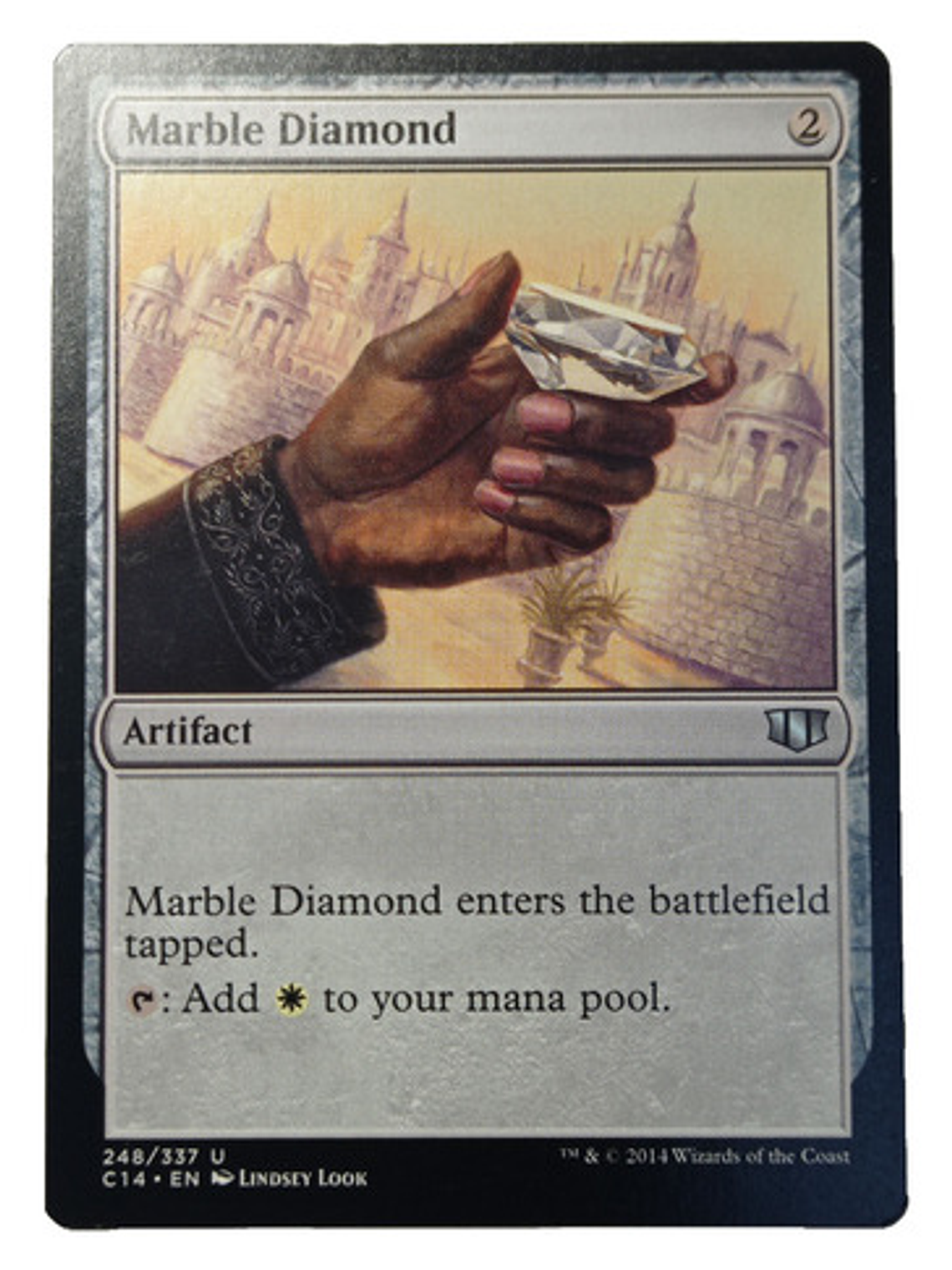 Carta Magic Marble Diamond [c14] Mtg Artifact 1