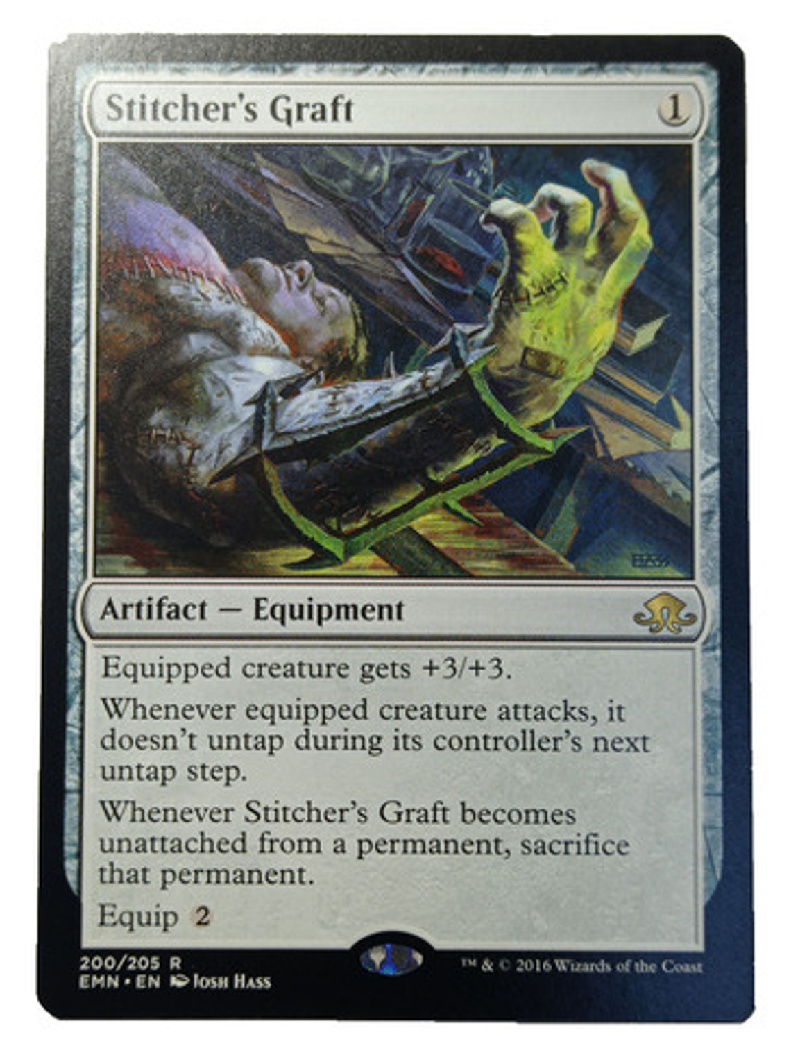Carta Magic Stitcher's Graft [eldritch Moon] Mtg Artifact 1