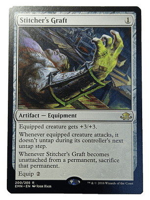 Carta Magic Stitcher's Graft [eldritch Moon] Mtg Artifact