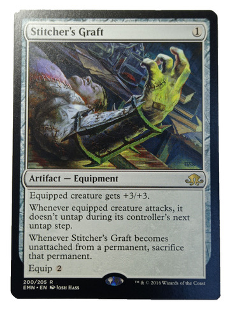Carta Magic Stitcher's Graft [eldritch Moon] Mtg Artifact 1