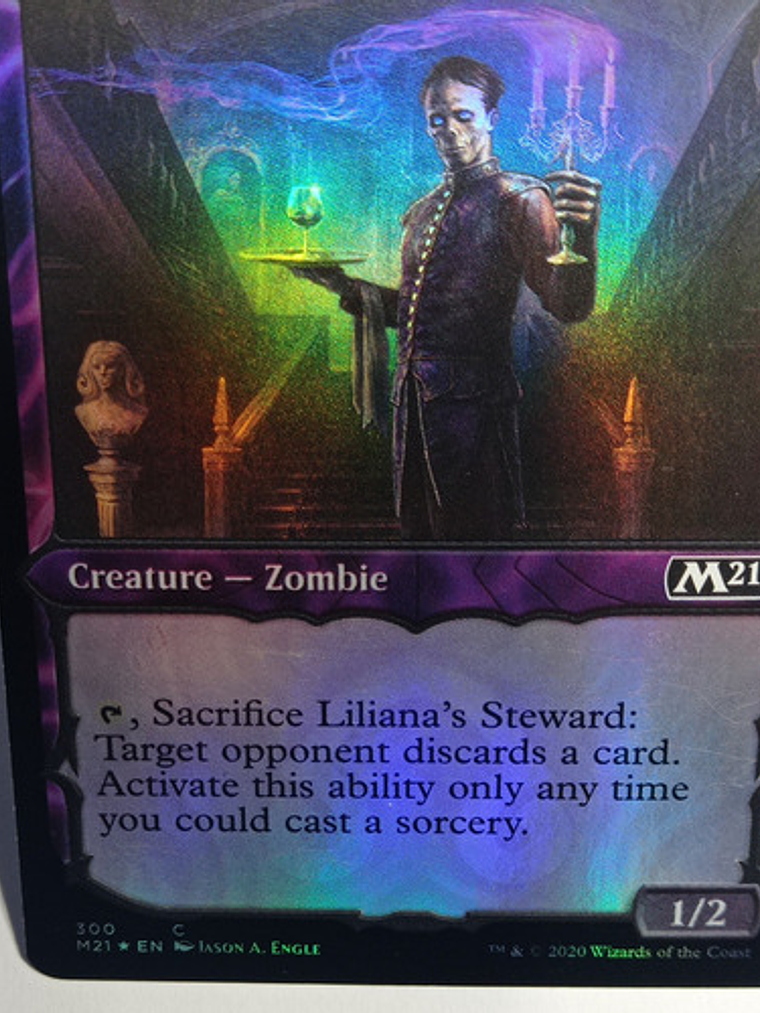 Carta Magic Liliana's Steward (foil) [m21] Mtg Zombie 2