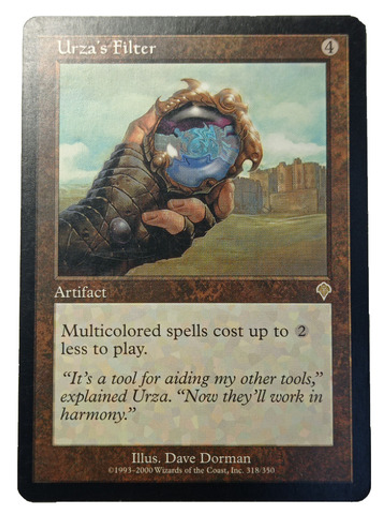 Carta Magic Urza's Filter [invasion] Mtg Artifact 1