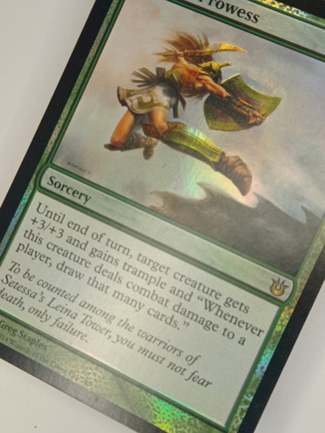 Carta Magic Hunter's Prowess (foil) [born Gods] Mtg Sorcery 3