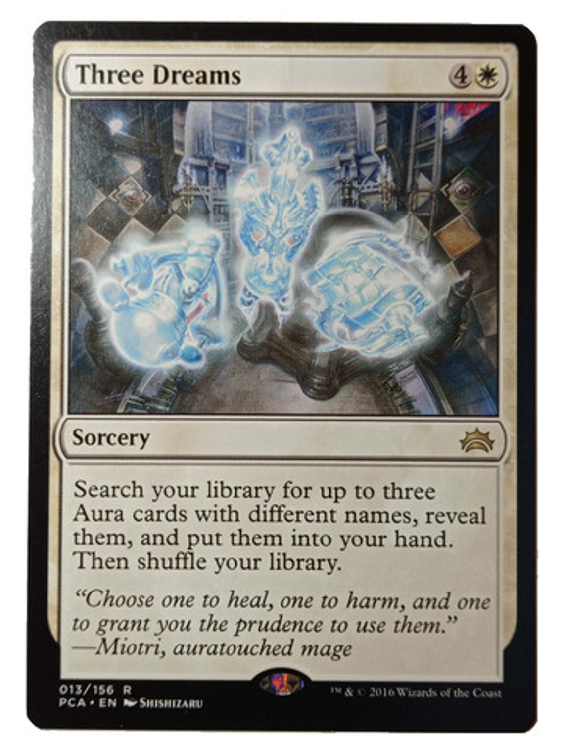 Carta Magic Three Dreams [planechase Anthology] Mtg Sorcery 1