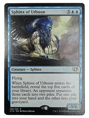 Carta Magic Sphinx Of Uthuun [c14] Mtg Sphinx