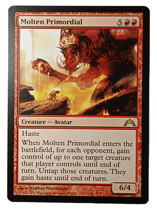 Carta Magic Molten Primordial [gatecrash] Mtg Avatar