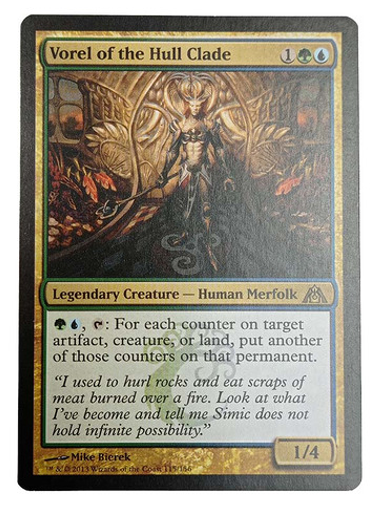 Carta Magic Vorel Of The Hull Clade [dragon Maze] Mtg 1