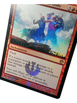 Carta Magic Dictate Of The Twin Gods (foil) [nyx] Mtg Promo