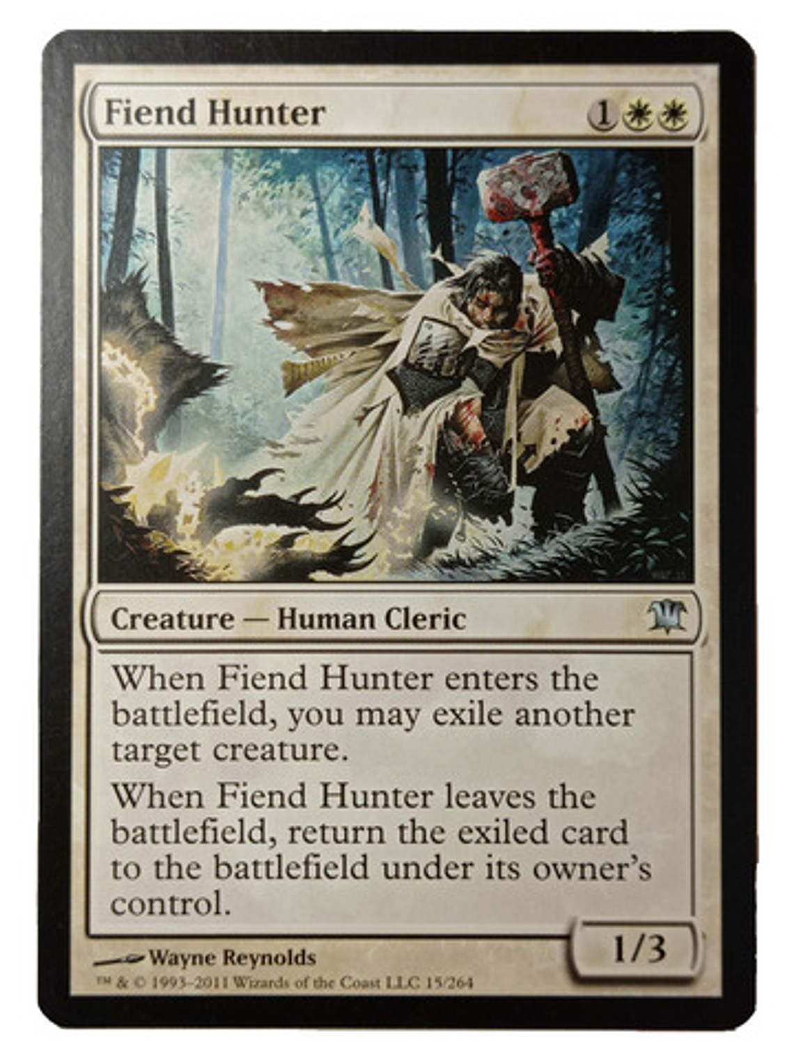Carta Magic Fiend Hunter [innistrad] Mtg Human Cleric 1