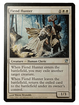 Carta Magic Fiend Hunter [innistrad] Mtg Human Cleric