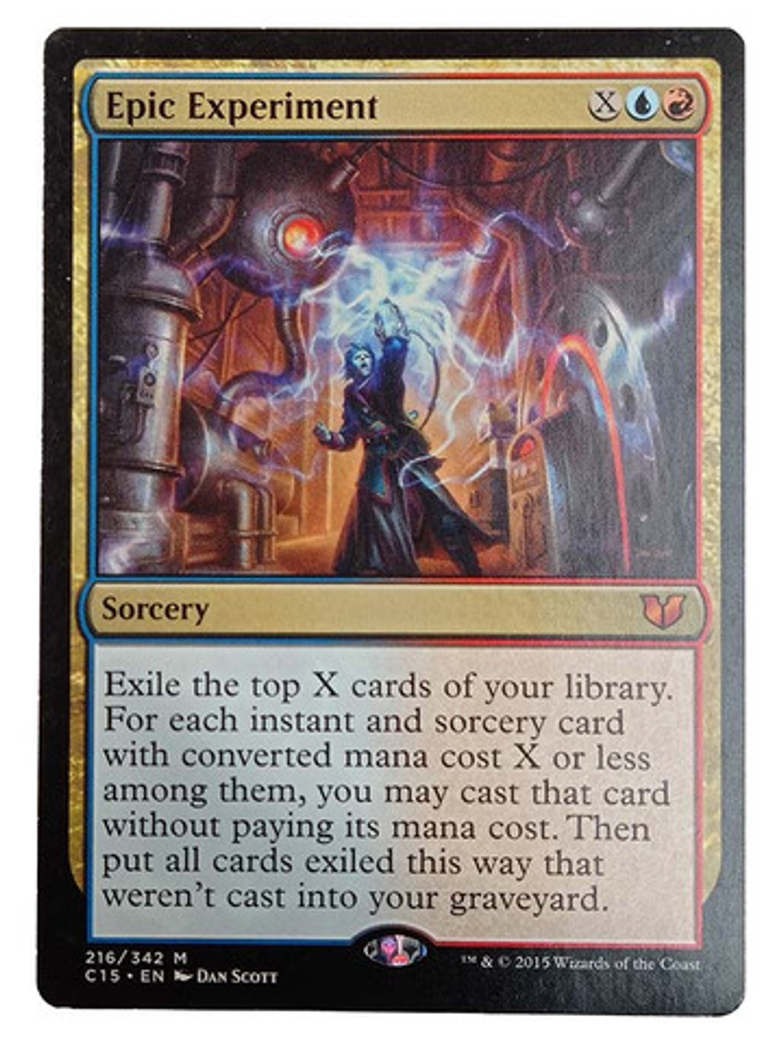 Carta Magic Epic Experiment [c15] Mtg Sorcery 1