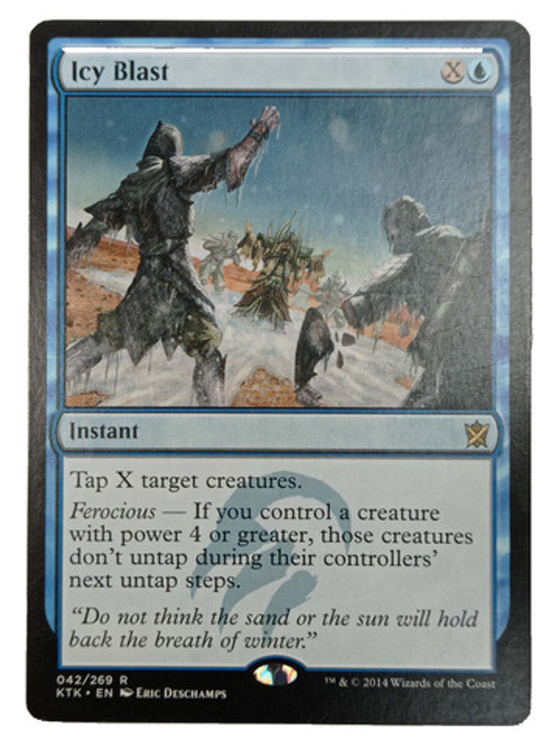Carta Magic Icy Blast [tarkir] Mtg Instant 1