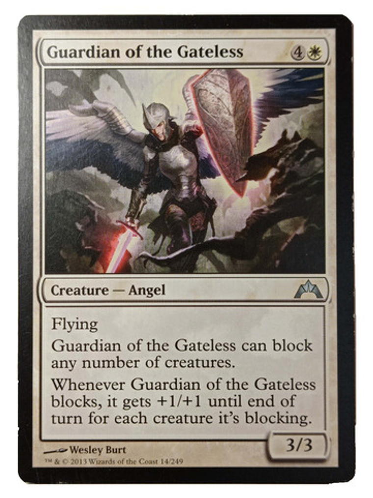 Carta Magic Guardian Of The Gateless [gatecrash] Mtg Angel 1