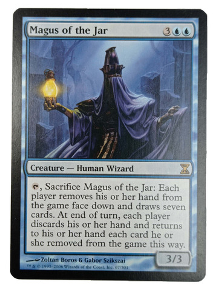Carta Magic Magus Of The Jar [time Spiral] Mtg Wizard 1