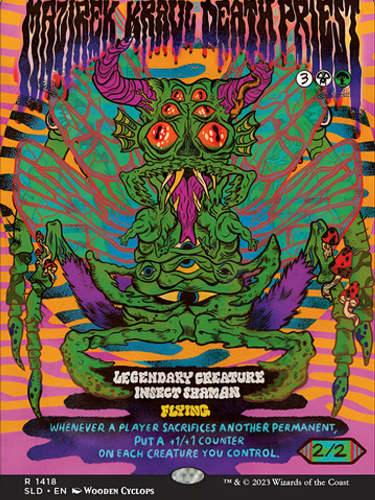 Carta Magic Mazirek, Kraul Death Priest / Secret Lair Mazire 1