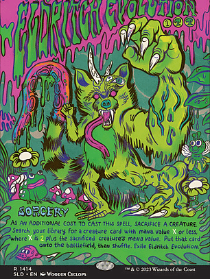 Carta Magic Eldritch Evolution / Secret Lair Eldritch Evolut