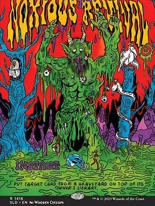 Carta Magic Noxious Revival (foil) Secret Lair Noxious Reviv