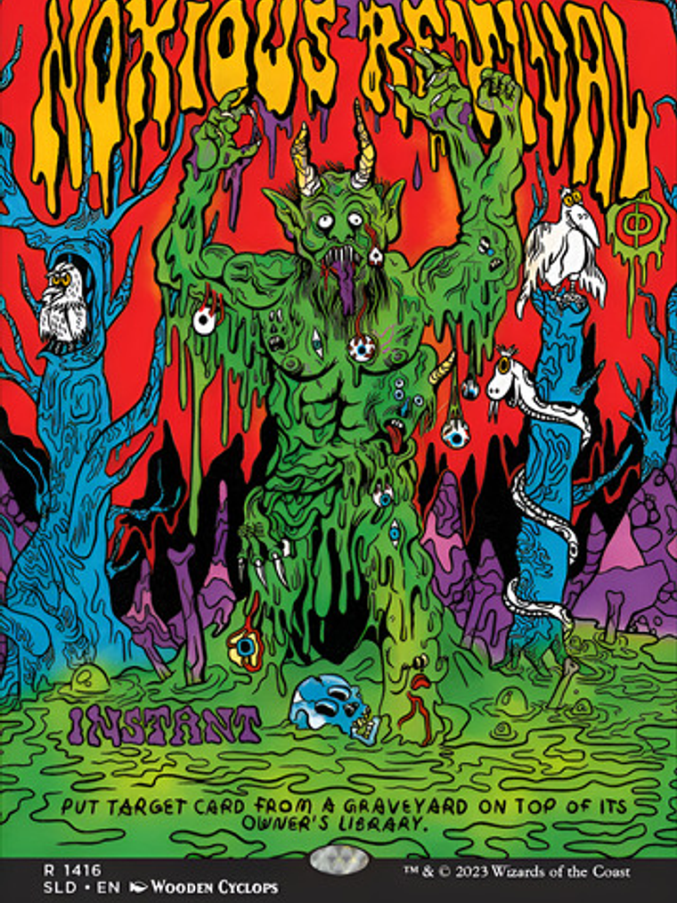 Carta Magic Noxious Revival (foil) Secret Lair Noxious Reviv 1