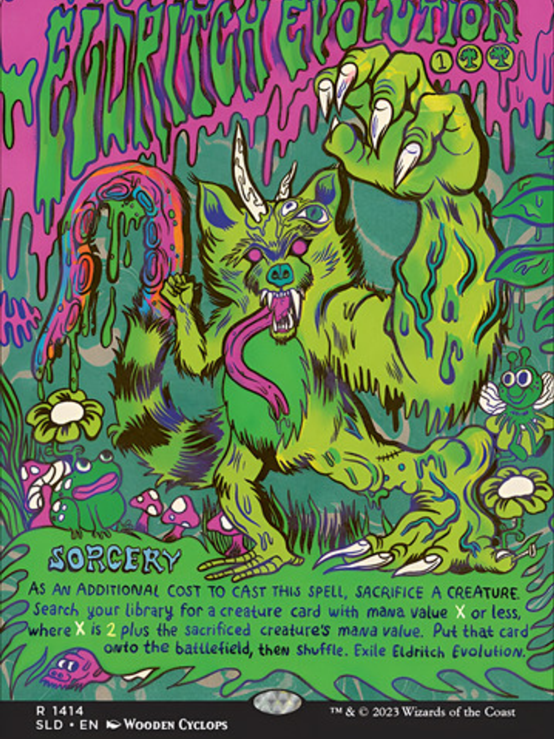 Carta Magic Eldritch Evolution (foil) Secret Lair Eldritch E 1