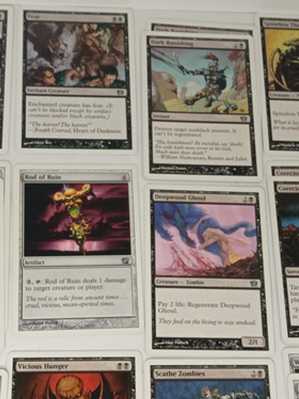 Pack 20 Cartas Magic 8va 2003 3