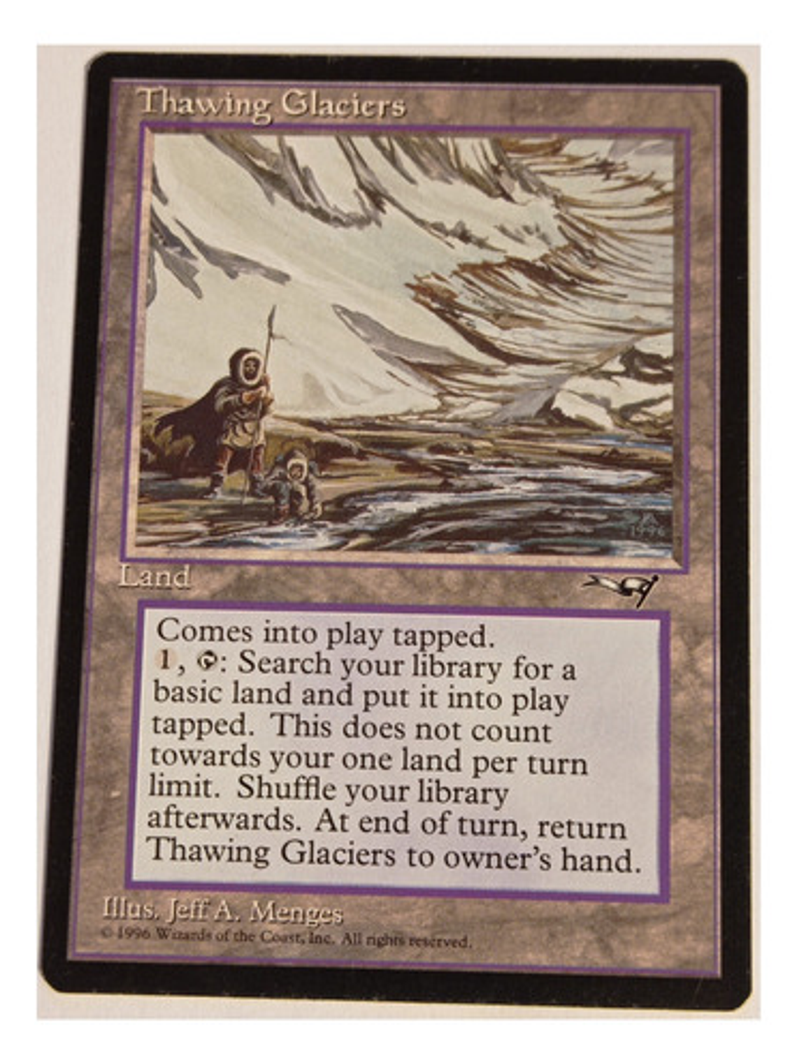 Carta Magic Thawing Glaciers [alliances] Land 1