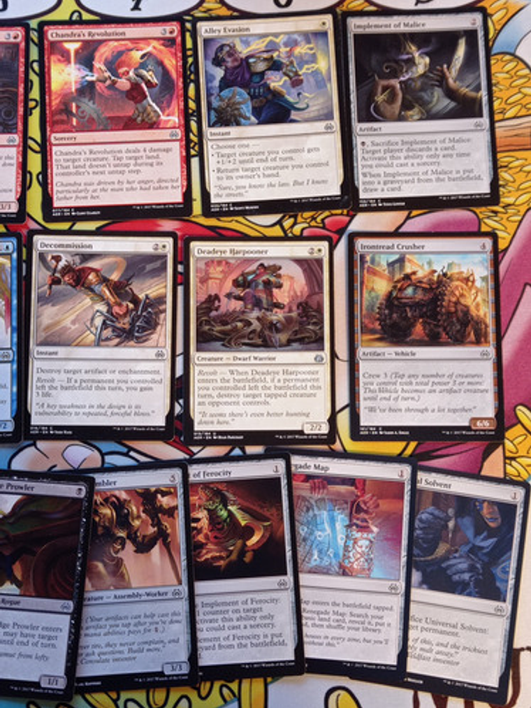 Pack 26 Cartas Magic Aether Revolt 2017 5