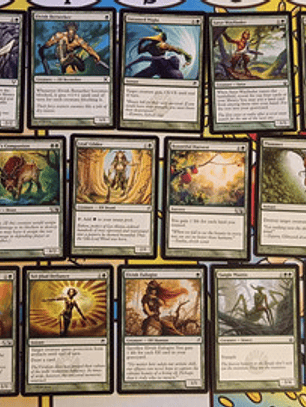 Pack 22 Cartas Magic Color Verde